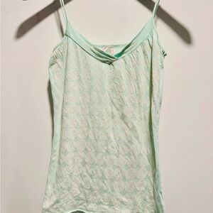 Sparkle & Fade Mint Green Tank Top